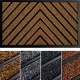 thumbnail image 1 of Extra Durable Door Mat 30x18 - Welcome Mats for Front Door - Welcome Mat - Heavy Duty Front Door Mat - Door Mats for Outside Entry - Entryway Rug - Brown Doormat, 1 of 6