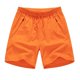 thumbnail image 1 of pstuiky Pantalones cortos de entrenamiento para hombre, Pantalones cortos casuales cómodos de moda para hombre, de color liso, con cintura elástica regular, para playa Pantalones cortos de baloncesto, 1 of 2
