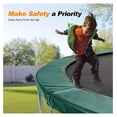 thumbnail image 7 of SONGMY Trampoline Pad Replacement 16 15 14 13 12 10 8 Foot, Waterproof Safety Spring Cover Round Frame Pad, No Hole for Pole, 7 of 7