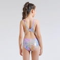 thumbnail image 5 of Traje de baño deportivo para niñas YONGSHENG sólido de una pieza para práctica y competición, 5 of 5
