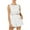 White two piece sets for women, variant on Spring Sale 2024 Workout Sets for Women 2 Piece Summer Suits Pattern Print O-Neck Tops Solid Color Pants Casual Plus Size Outfits Travel Outfits