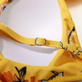 thumbnail image 2 of Women Cross Wrap Halter Bikini Set High Waisted Bathing Suits Push Up Two Piece Swimsuits, 2 of 14