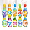 thumbnail image 3 of Bowling Play Set Pu Assorted Color Kids Indoor Activities Family Interaction 1 Set, 3 of 9