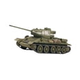 thumbnail image 4 of 1:72 Modelo de tanque de ensamblaje Russian T34, adorno de modelo de vehículo con ruedas, modelo de tanque en miniatura camión de camión 4D Toys Gift, 4 of 8