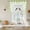 Green, variant on Turquoise Bunny Easter Tie Up Curtains 45 Inches Long, Kitchen Window Curtains Over Sink, Eggs Spring Floral Rabbits Wooden Small Window Curtains Shade Balloon Curtains Valances for Bedroom 34"x45"