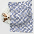 thumbnail image 6 of Yiaed Plaid Flowers Print Dog Blankets-Cat Blanket Washable for Couch Protection,Puppy Blanket, Soft Plush Reversible Throw Furniture Protector-Large, 6 of 8
