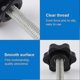 thumbnail image 3 of 10-Pack M6x30mm Thumb Screws, Knurled Plastic Star Knob Thumbscrew Screw Clamp, 3 of 5