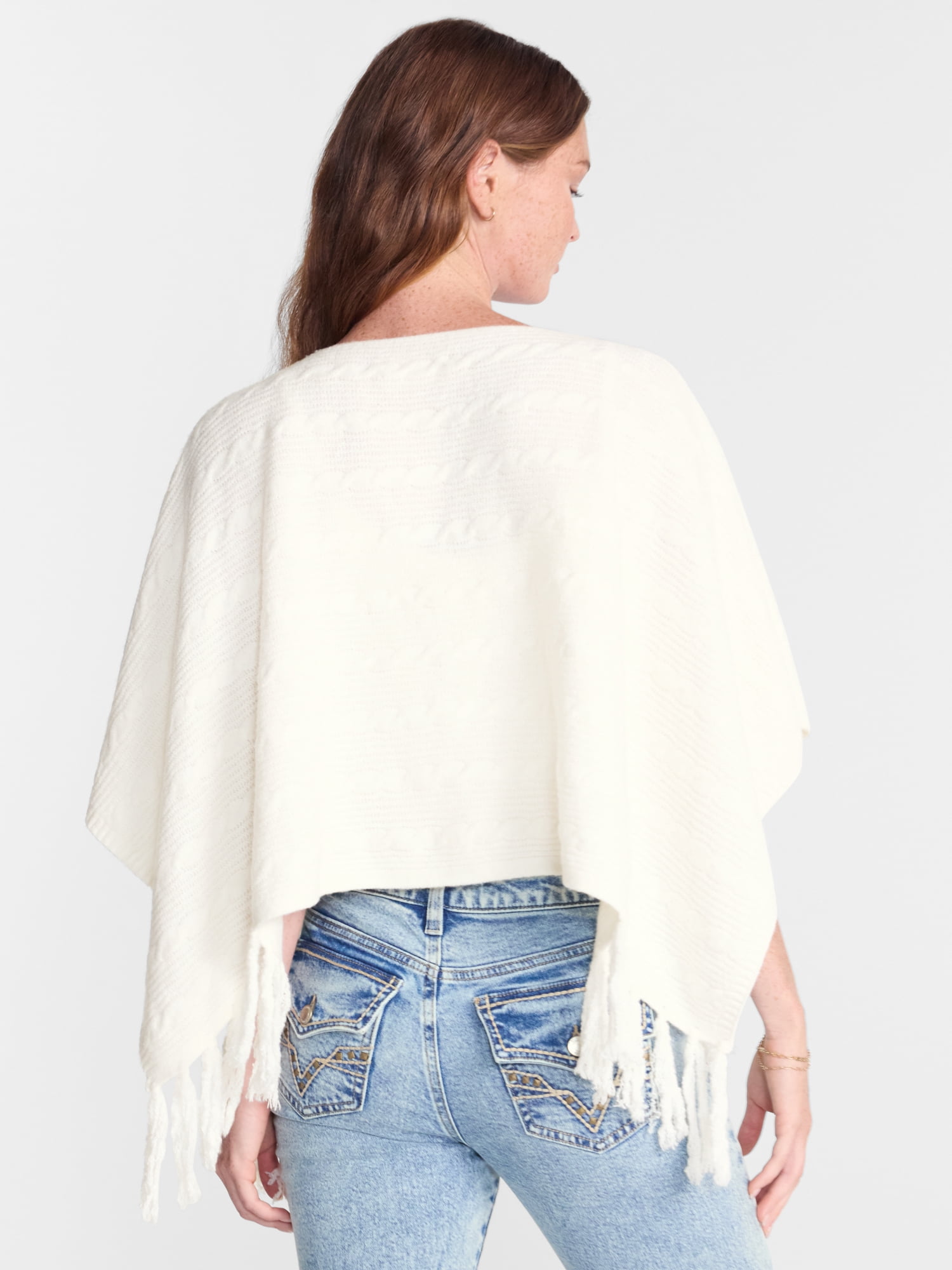 No Boundaries Sweater Poncho, Midweight, Women’s XS-XXL