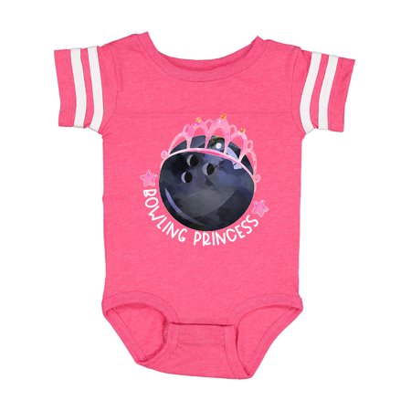 

Inktastic Bowling Princess- Tiara Gift Baby Girl Bodysuit