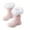 Pink, variant on CYRBOKO Snow Boots for Girls, Princess Thermal Casual Fleece Shoes for Kids Pink Size 13.5 (Little Kids)
