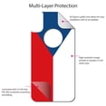 thumbnail image 4 of DistinctInk Custom SKIN / DECAL compatible with OtterBox Commuter for iPhone X / XS (5.8" Screen) - Czech Republic Flag, 4 of 5