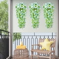 thumbnail image 4 of Decoración de pared con rosado artificial | Arreglo de flores de imitación de 80 cm para el hogar, centro comercial, escaparate, balcón | Enredaderas duraderas, fáciles de instalar, realistas | 1, 4 of 7