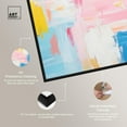 thumbnail image 4 of Colorful Daybreak II Canvas Maximalist Abstract by Art Remedy, Black Frame, 30" x 20", 4 of 7