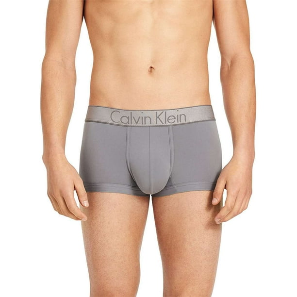 Calvin Klein Underwear Men Customized Stretch Micro Low Rise Trunk Gray -  