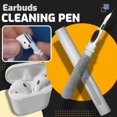 thumbnail image 4 of Kit de limpieza de auriculares para bolígrafo de limpieza multifunción, cepillo suave para auriculares Bluetooth, herramientas de limpieza de estuche para auriculares, color blanco, 4 of 5