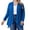 Blue, variant on Plus Size Women Cardigan Open Front Knit Outerwear, Long Sleeve Asymmetric Hem Lightweight Coat for All Season Wear Blue Oversized Zip up Hoodies for Women XL