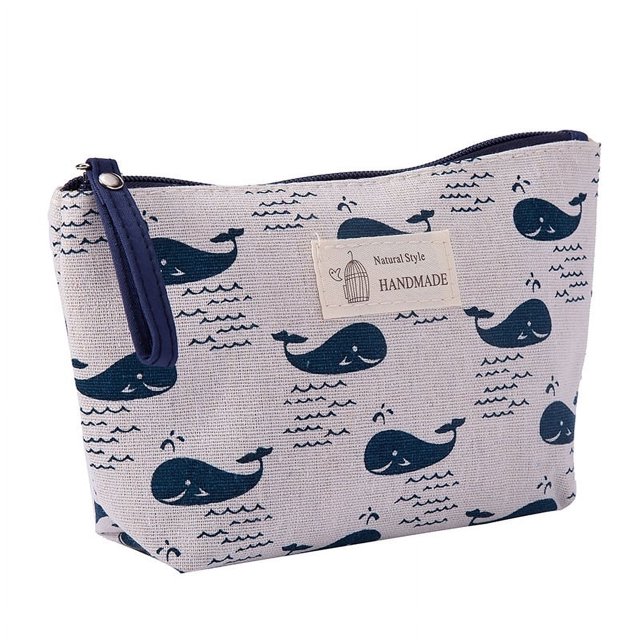 Bolsa de lona multifuncional para tarjetas, bolsa para llaves, bolsa para teléfono móvil, bolsa de lavado, monedero de tela con cremallera, bolsa de almacenamiento de cosméticos