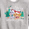 thumbnail image 3 of Paw Patrol - Winter Wonderland - Toddler And Youth Crewneck Fleece Sweatshirt, 3 of 6