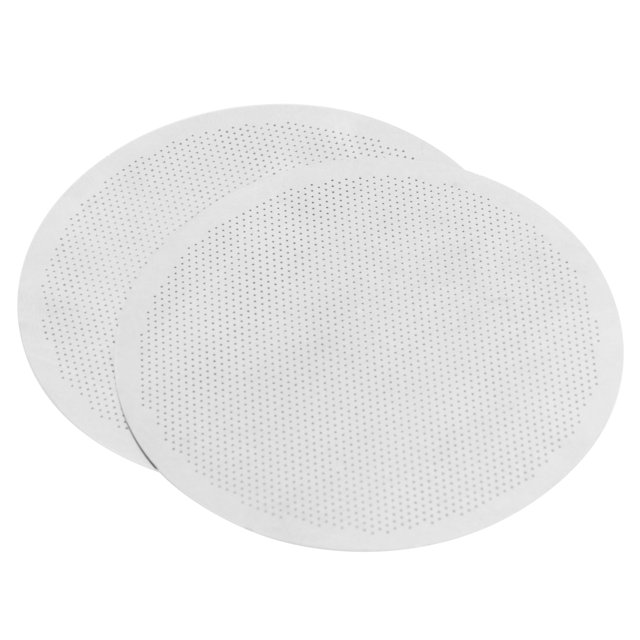 Pantalla De Filtro De Malla De Café Reutilizable Oficina De Superficie Lisa De Acero Inoxidable 304 Para Restaurante En Casa Café Cergrey Coffee Supplies
