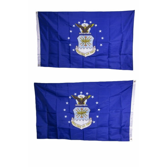 3x5 USAF Air Force Military Heavy Duty Polyester Nylon 200D Double Sided Flag