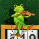 thumbnail image 1 of Adornos colgantes de tortuga con animales musicales, maceteros de resina para jardín, bonitos artículos decorativos, decoración para exteriores, bodas, regalos para festivales, resina, 1 of 9