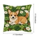 thumbnail image 3 of Funda de almohada de poliéster de pelusa corta, 45 cm, efecto tridimensional, bonita funda de almohada decorativa bordada para sofá, dormitorio, sala de estar, decoración del hogar, dormitorio, almoha, 3 of 6