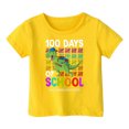 thumbnail image 4 of Back To School Printed Summer Top With Three Quarter Sleeves For Kids Light Shirts for Kids, 4 of 4