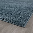 thumbnail image 5 of Wembley Shag Transitional Shag Thick Medium Blue Area Rug, 2' x 3', 5 of 7