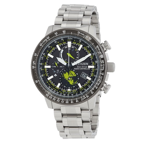 Citizen Men's Eco-Drive Blue Angels Chronograph A-T Watch AT8020