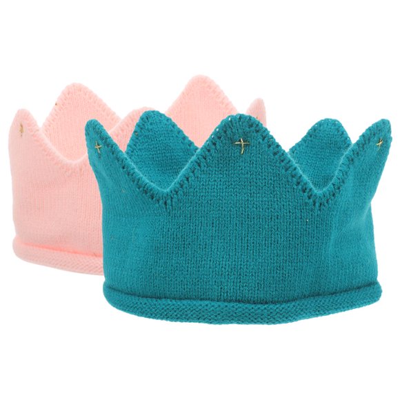 YSNOOWE 2Ud Sombrero Tejida Multicolor Para Fiestas Infantiles Y Uso Diario