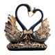 thumbnail image 1 of Figura de Cisne de Pareja, Adorno Artístico Artesanal, Estatua de Cisne Elegante, Regalo de Boda para Chimenea, Escritorio, Sala de Estar, Decoración Azul, 1 of 8