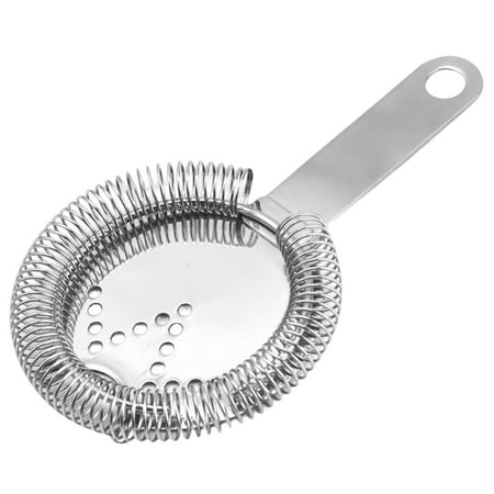 

Cocktail Strainer for Drinks Short Handle Mixed Drinks Filter Food Grade Stainless Steel for Home Kitchen B