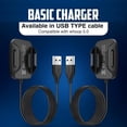 thumbnail image 6 of Charger Compatible with Whoop 5.0/MG Basic Charger, 3.3Ft USB Portable Charging Cable Cord Accessories for Whoop 5.0/MG Smartwatch Sleep, Accessory for Health & Fitness Wearable (USB Type-A), 6 of 6