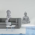 thumbnail image 2 of Estatua de Buda,Estatua de Buda Gautama para interiores y exteriores.,Estatua de mono,Estatua de Buda Mono para Interiores y Exteriores Budista,Figuras en miniatura meditando para decorar el, 2 of 8