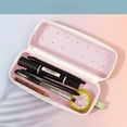thumbnail image 5 of Soft Silicone Quilted Grids Zipper Pencil Case, Durable and Flexible Storage Pouch for Pens and Stationery, Lightweight and Easy to Clean for Office, Travel, and Daily Organization, 5 of 5