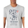 thumbnail image 4 of Lee Men's Graphic T-Shirt, Heather Gray Lazy S, Small, 4 of 6