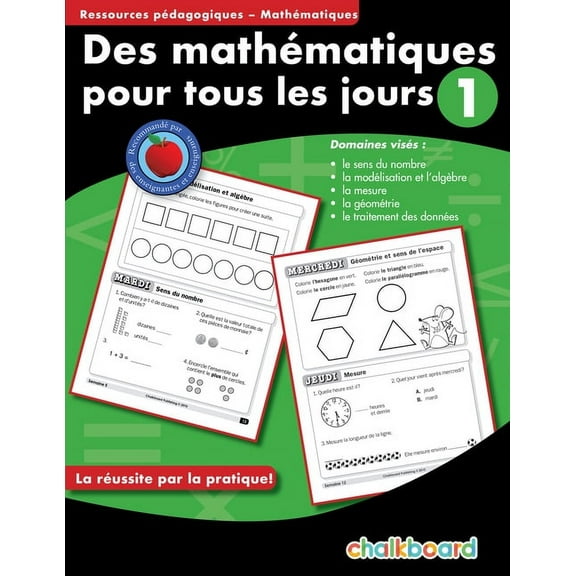 10 Minute Daily Math Des Mathematiques Pour Tous Les Jours 1, (Paperback)