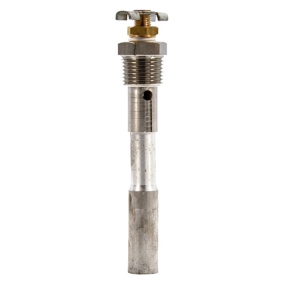 Camco RV Anode Rod with Drain | Magnesium Anode Rod, Silver (11533)