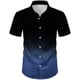 thumbnail image 4 of Blusa y camisa de manga corta con cuello vuelto para hombre, estilo casual, con personalidad, para fiestas de baile, color liso, con solapa y botones, a la moda, blusa de manga corta para hombre, 4 of 8