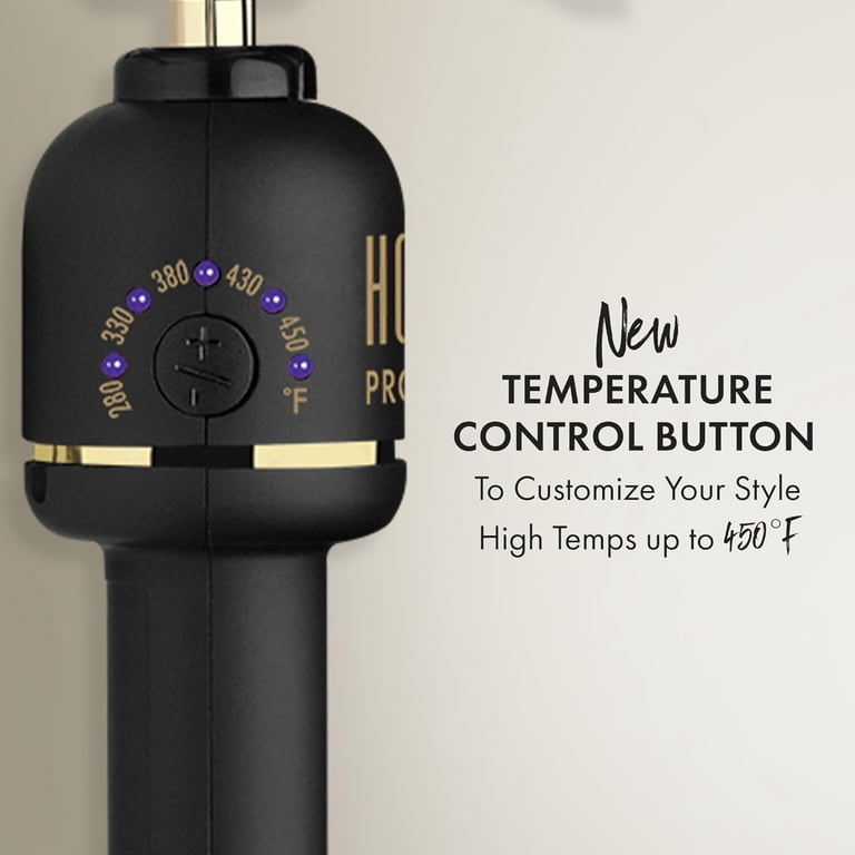 Hot Tools, Curling Iron, 2 inch, Gold Extended Barrel - Walmart.com
