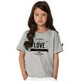 thumbnail image 3 of Love Forever Cute Romantic Valentine Girls Kids T Shirt Tees Teen Brisco Brands S, 3 of 5