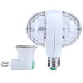 thumbnail image 3 of Spptty Mini LED Stage Light Multicolour RGB 2-Head Rotating E27 Screw Mount, 3 of 8