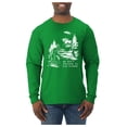thumbnail image 2 of Wild Bobby We Don't Believe Either Bigfoot Unicorns Men Long Sleeve Shirt, 2 of 6