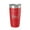 Red, variant on Tims Ford Lake Map Tumbler Travel Mug Insulated Laser Engraved Coffee Cup Tennessee 20 oz Red
