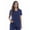 Navy, variant on Ultra Soft Women's Scrub Tops Medical Scrubs Nursing Uniforms (Surgical Green, Medium)
