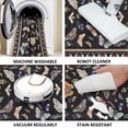 thumbnail image 4 of Washable Area Rug 5'x7', Non Slip Washable Rug for Living Room, Animal Butterfly Print Indoor Soft Carpet for Bedroom, Dining Room, 4 of 7