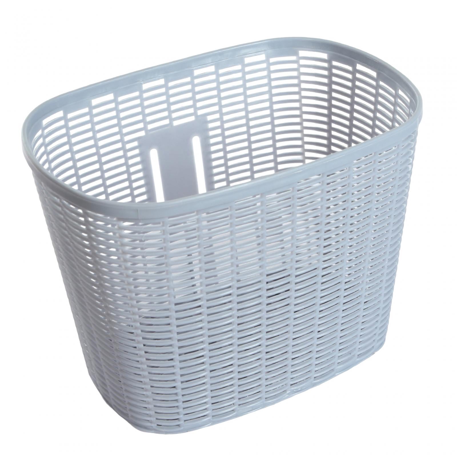 Bike Basket Easy to Install Bike Accessory Removable Most Adult Bikes Front grey