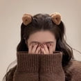 thumbnail image 3 of Jiibva 4Pcs Cute Plush Cat Ear Hair Clips Soft Cat Ears Shape Small Bangs Claw Clips Cat Ear Mini Headpiece Fashion For Women, 3 of 7