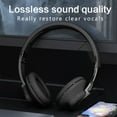 thumbnail image 4 of Wireless On-Ear Headphones, Up to 57H Battery Life and Speed Charge, Lightweight, Comfortable and Foldable Design, Hands-Free Calls with Voice Aware(Black), 4 of 6