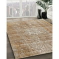 thumbnail image 3 of Ahgly Company Machine Washable Indoor Rectangle Traditional Light French Beige Brown Area Rugs, 8' x 10', 3 of 7